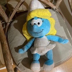 Smurfette plush doll